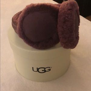 Used dark purple UGG earmuff- AUTHENTIC!